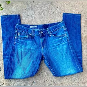 AG ADRIANO GOLDSCHMIED THE NIKKI RELAXED FIT SKINNY JEANS SIZE 28 EUC